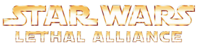 Star Wars Lethal Alliance title screen for Nintendo DS